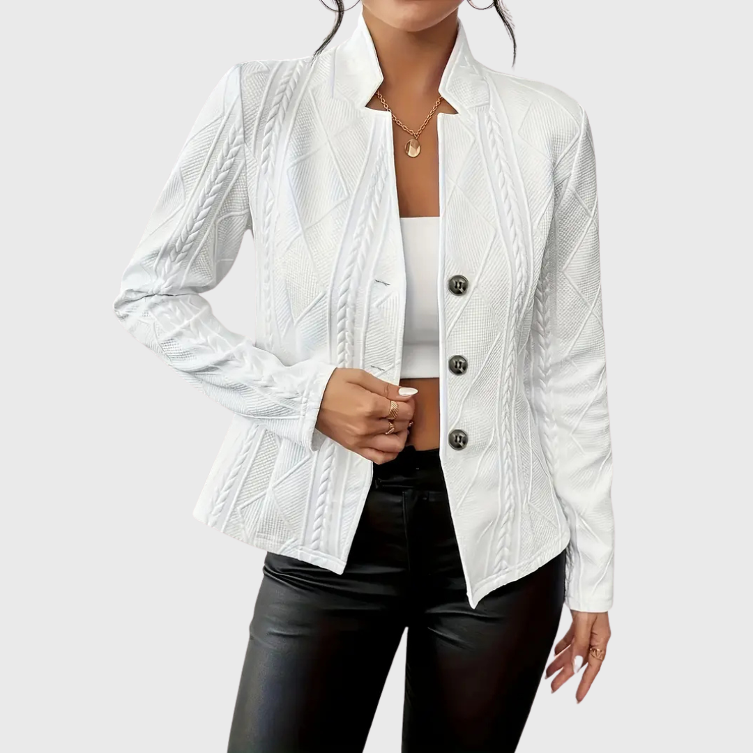 Iduna | Blazer je elegantní s detailními detaily
