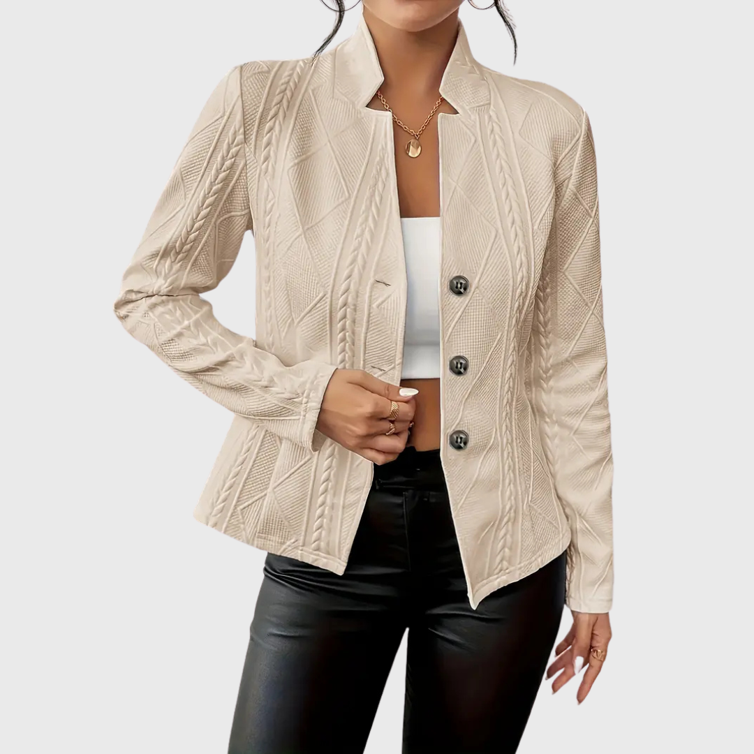 Iduna | Blazer je elegantní s detailními detaily