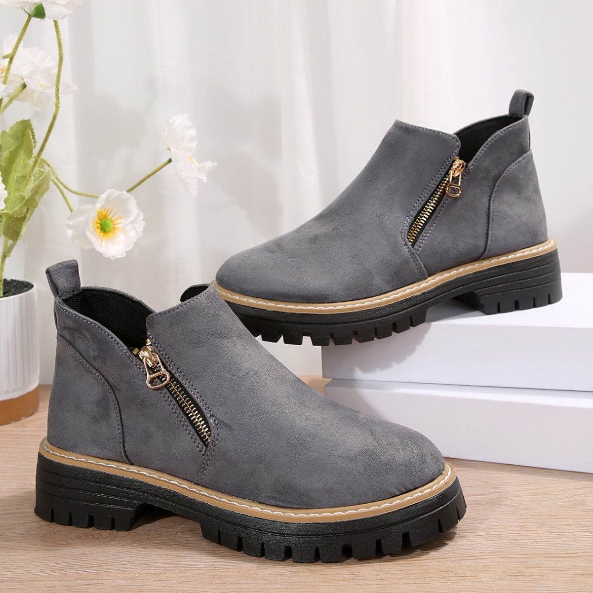 Isolda | Trendy kotníkové boty 