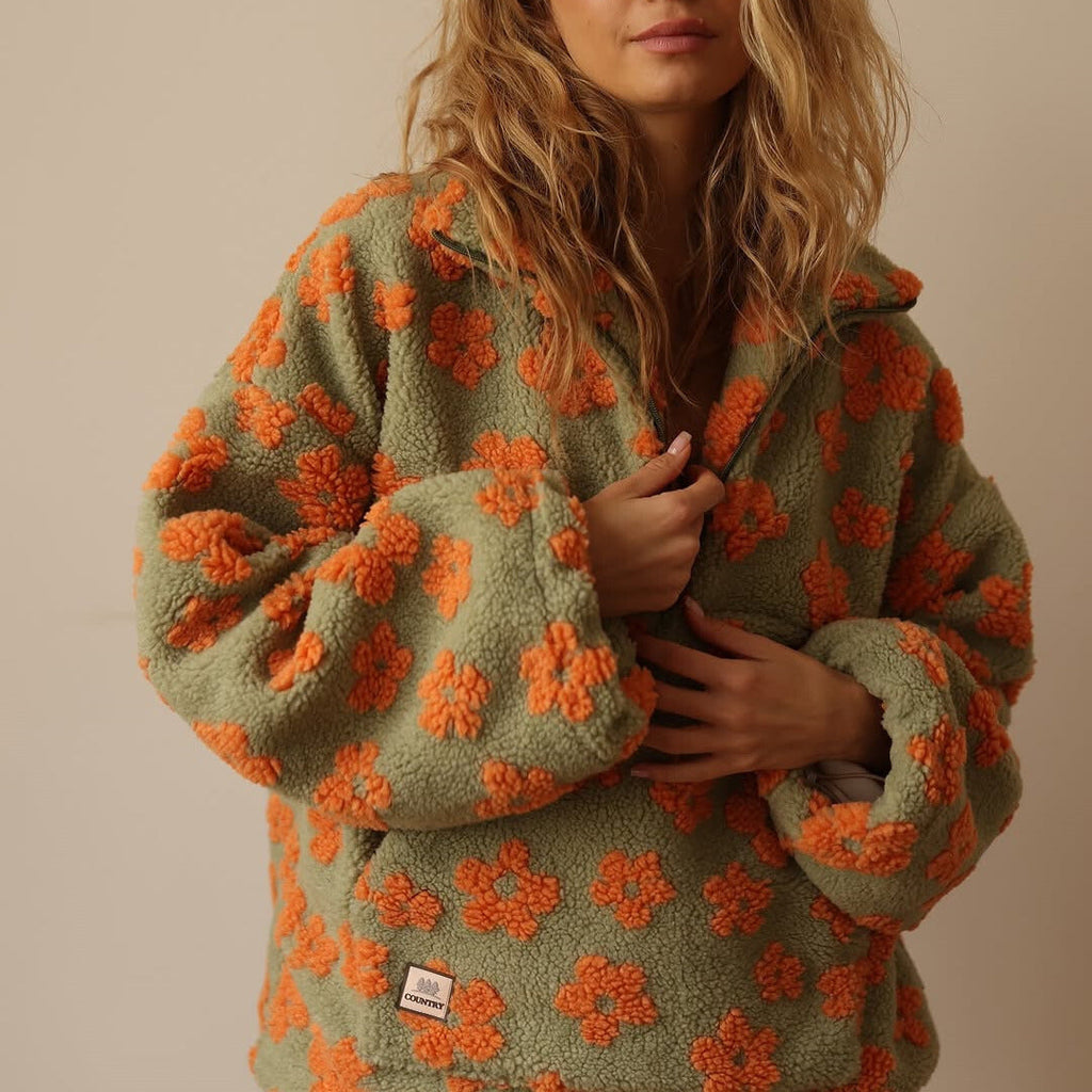 Sherpa Pullover – pohodlí inspirované Boho