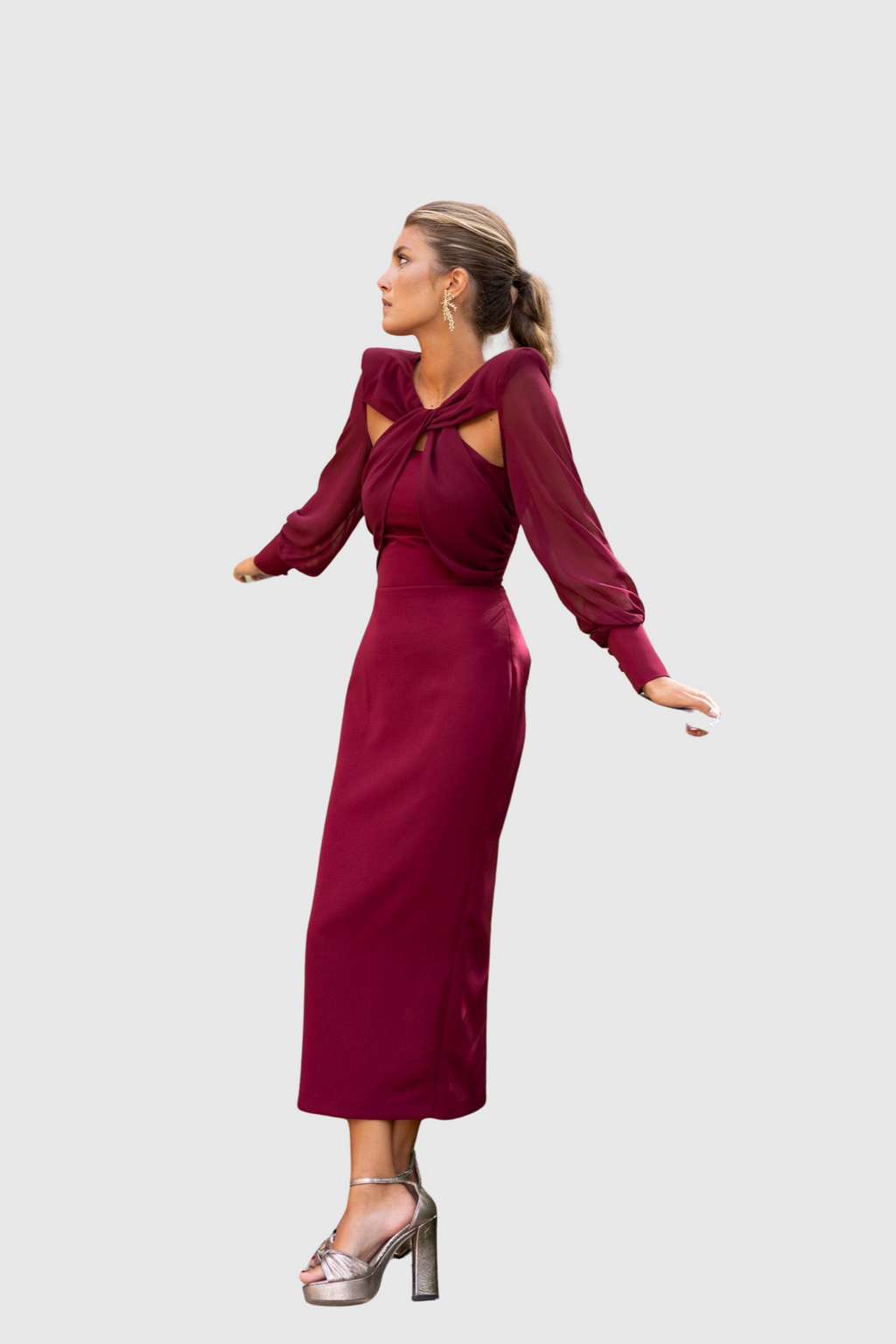 TIANA - ELEGANTNÍ MIDI SKIN
