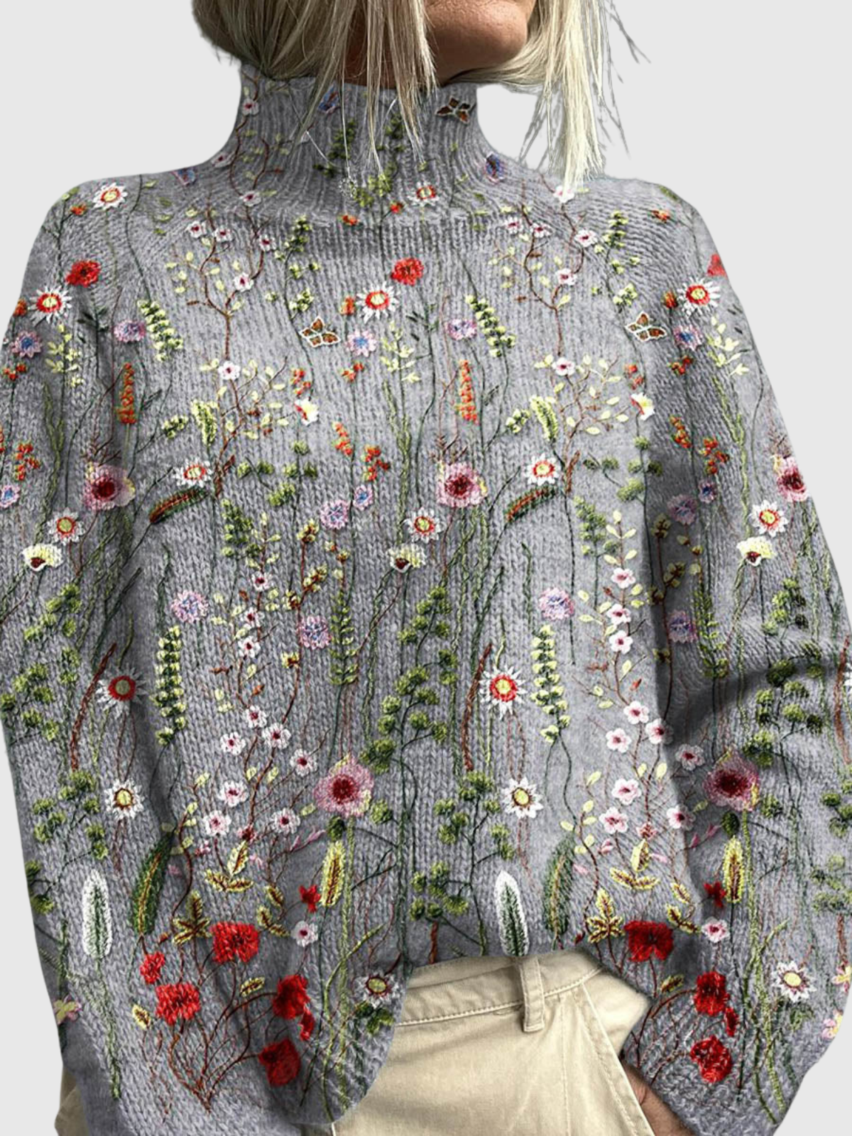 Vera | Pletený polokošile