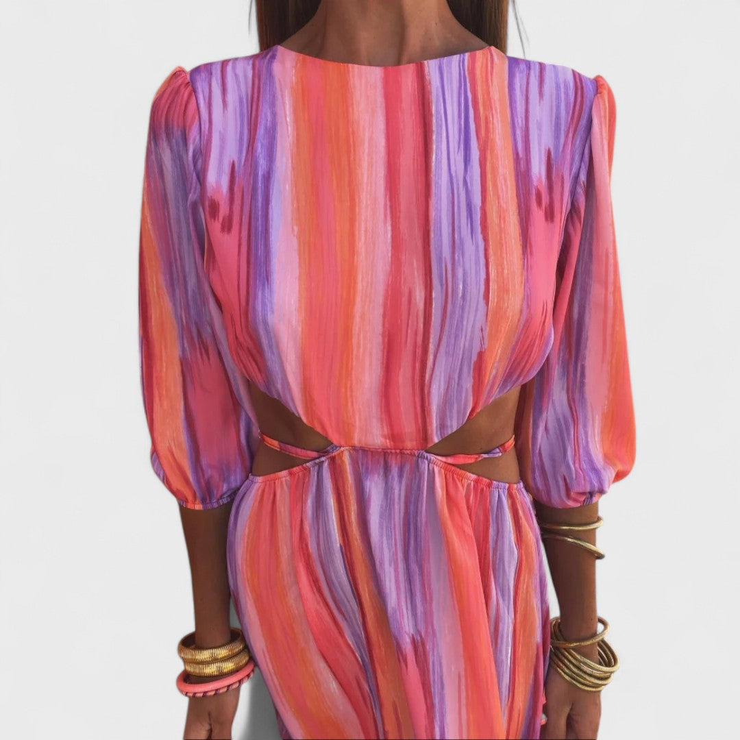 Lýdie | Elegantní šaty s výřezy 