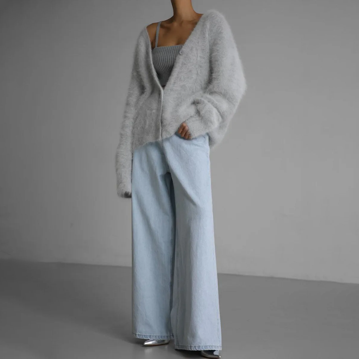 DHALIA | Elegantní oversized kardigan