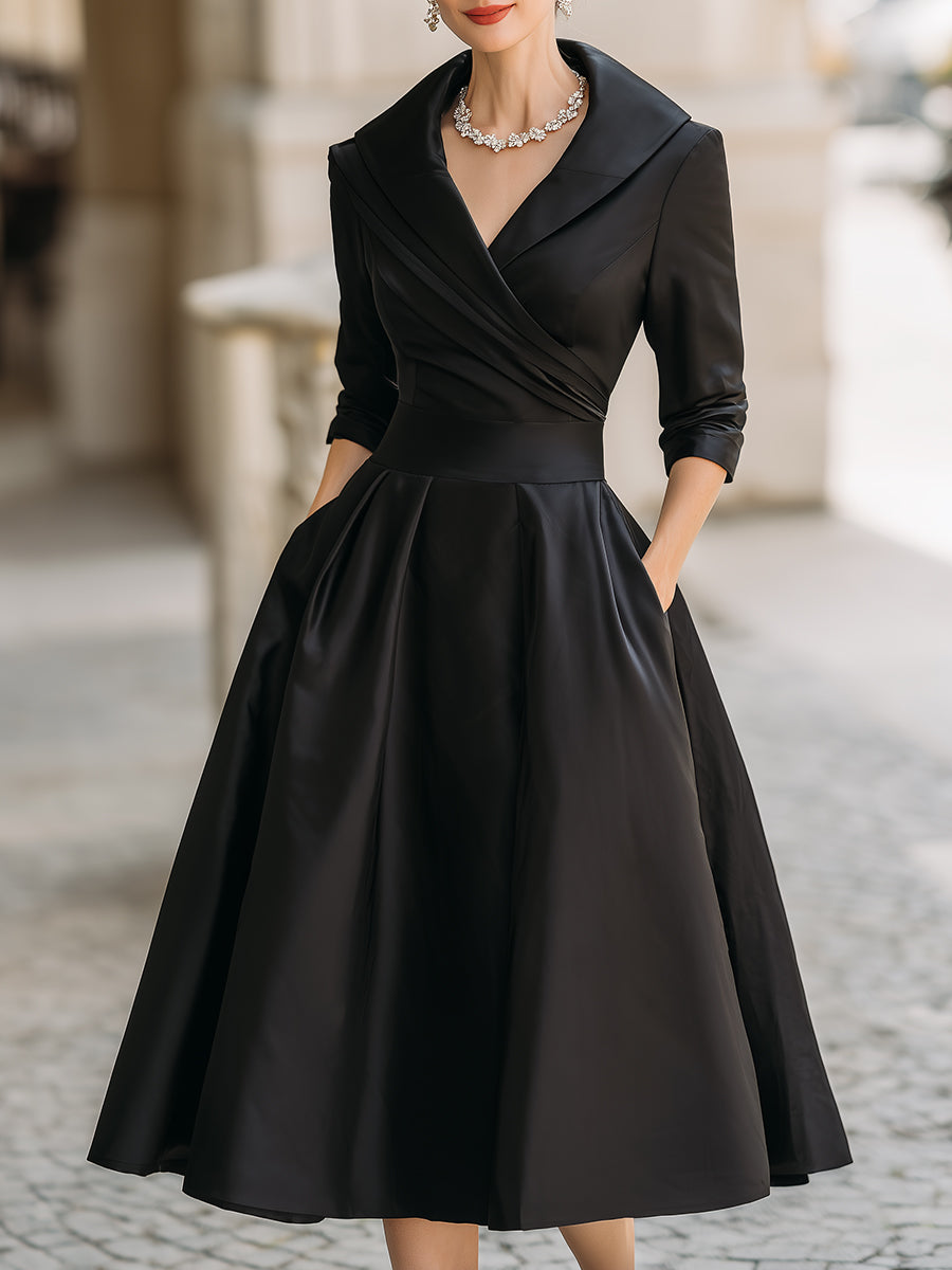 Lea™ - Elegantní midi šaty