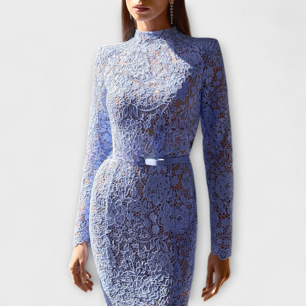 Mia | Elegantní midi šaty z krajky