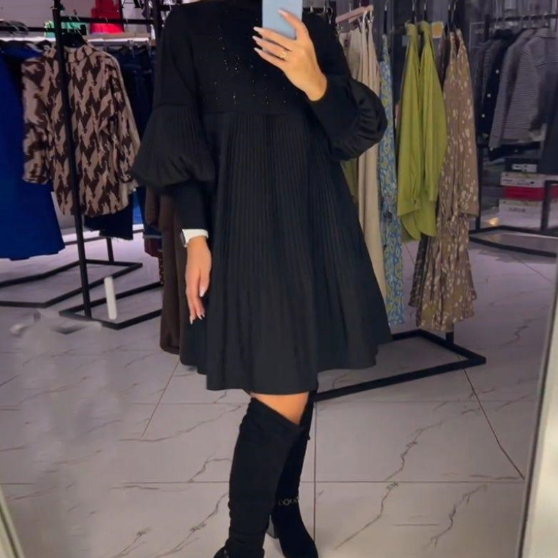 PELAGIA | ELEGANTNÍ PLESOVÁ MIDI ŠATY